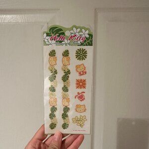 SANRIO HELLO KITTY TEMPORARY TATTOOS NWT Hawaii